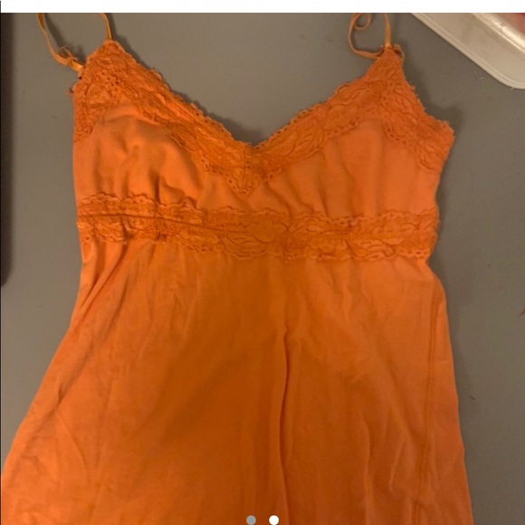 y2k orange tank 🥰 - Picture 2 of 2